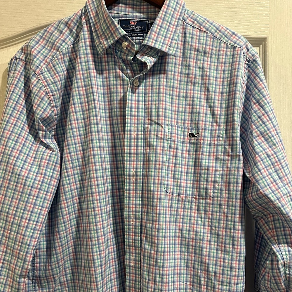 Vineyard Vines Multicolor Plaid Shirt